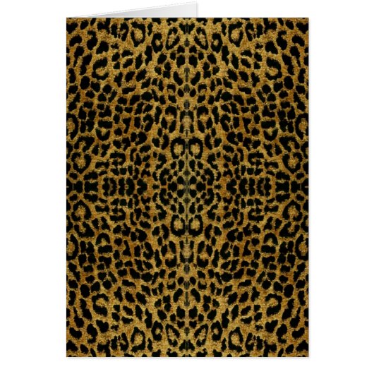 RAB Rockabilly Leopard Print Gifts Cards (Front)