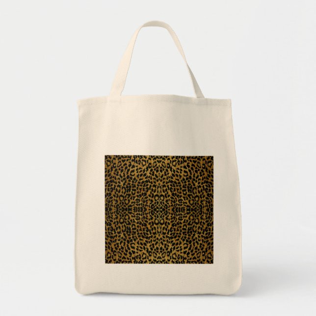 RAB Rockabilly Leopard Print Gifts Tote Bag (Front)