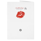 RAB Rockabilly Leopard Print Red Black Cards (Back)