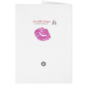 RAB Rockabilly Pink Cheetah Print Cards (Back)