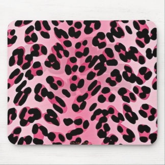 RAB Rockabilly Pink Cheetah Print Mouse Pad