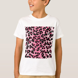 RAB Rockabilly Pink Cheetah Print T-Shirt