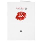 RAB Rockabilly Skull Roses Love Lipstick Cards (Back)