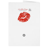 RAB Rockabilly Sugar Skull on Zebra Print Cards (Back)