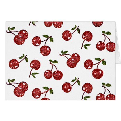 RAB Rockabilly Very Cherry Cherries On White