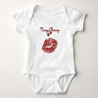 RAB Rockabilly Very Cherry Kiss Baby Bodysuit