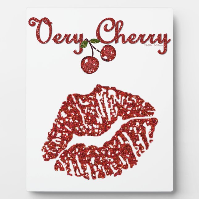 RAB Rockabilly Very Cherry Kiss Plaque (Front)