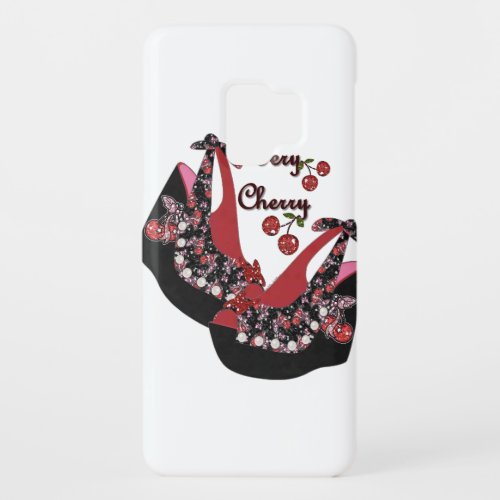 RAB Rockabilly Very Cherry Shoes Case_Mate Samsung Galaxy S9 Case