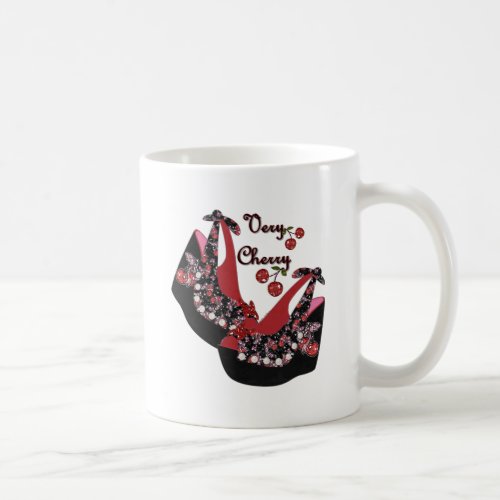 RAB Rockabilly Very Cherry Shoes Coffee Mug