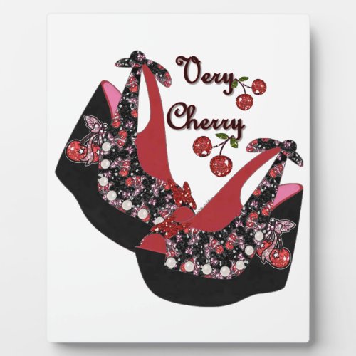 RAB Rockabilly Very Cherry Shoes Plaque