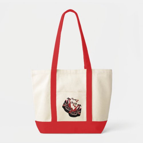 RAB Rockabilly Very Cherry Shoes Tote Bag