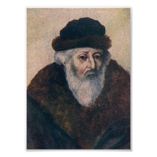 Rabbi Akiva Eiger Photo Print (Front)