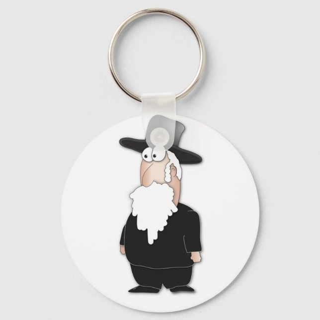 Rabbi Keychain (Front)