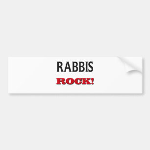 Rabbis Rock Bumper Sticker