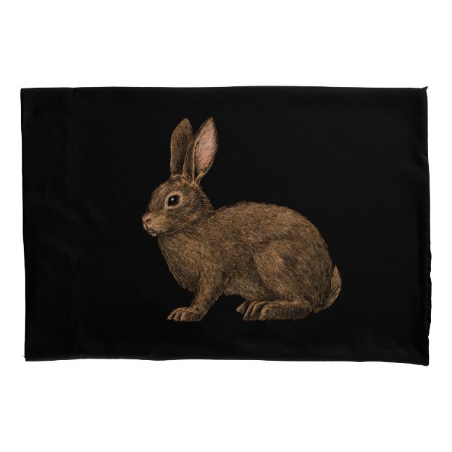 Rabbit 2 pillow case (Front)