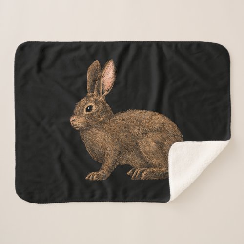Rabbit 2 sherpa blanket