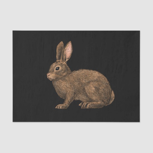 Rabbit 2 tissue paper (Front)