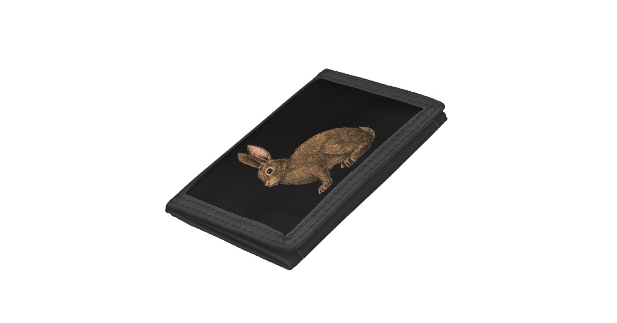 Rabbit 2 trifold wallet | Zazzle