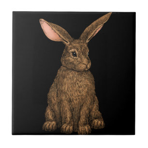 Rabbit 3 ceramic tile