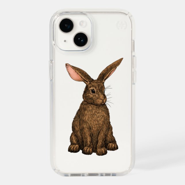 Rabbit 3 speck iPhone case (Front)