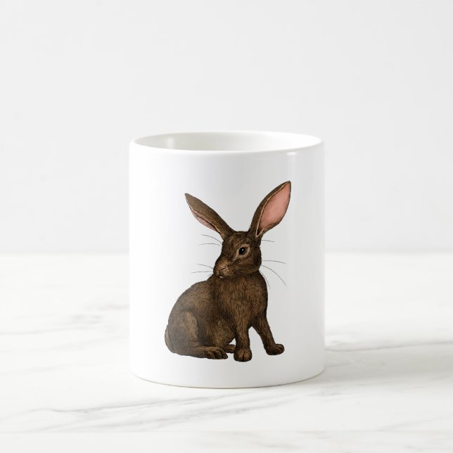 Rabbit 4 coffee mug (Center)