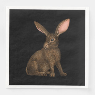 Rabbit 4 paper dinner napkins
