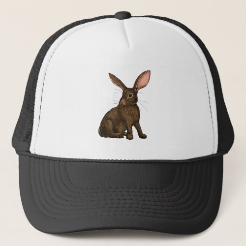 Rabbit 4 trucker hat