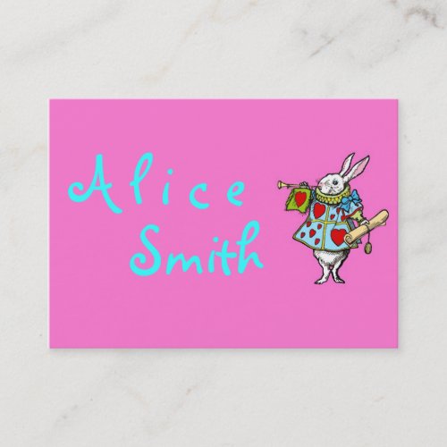 Rabbit Alice in Wonderland ~ Business Cards