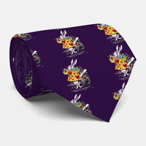 Rabbit Alices Adventures in Wonderland Tie