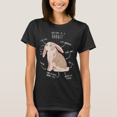 Rabbit Anatomy T_Shirt