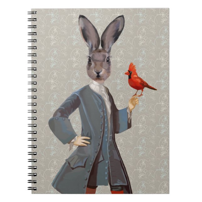 Rabbit And Bird Notebook (Front)
