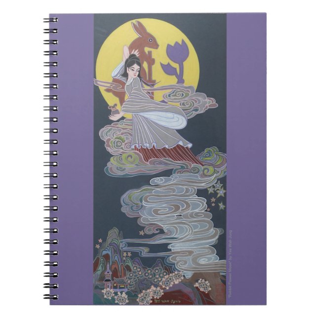 Rabbit and Moon Goddess Notebook (Front)
