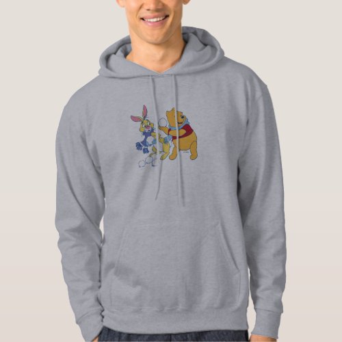 Rabbit and Pooh Hoodie