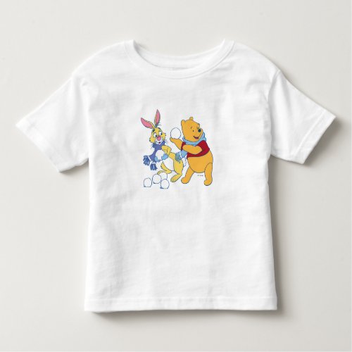 Rabbit and Pooh Toddler T_shirt