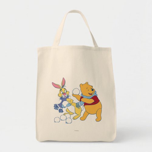 Rabbit and Pooh Tote Bag