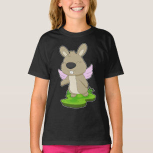 Rabbit Angel Angel wings T-Shirt