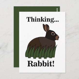Rabbit Animal Cute Bunny Postcard