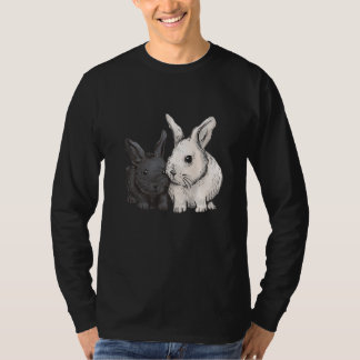 Rabbit animal motif animal print rabbit T-Shirt