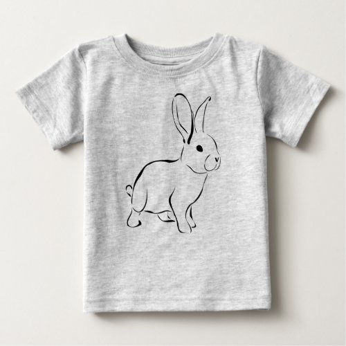 rabbit animal wildlife nature baby T_Shirt