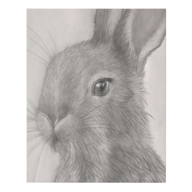 Rabbit Art Canvas Prints (Front)