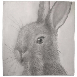 Rabbit Art Cloth Napkins