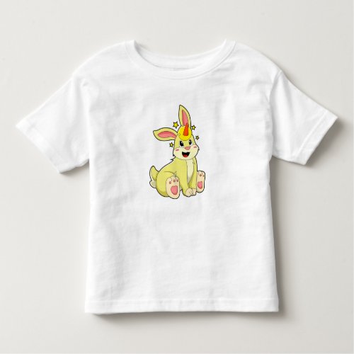 Rabbit as Unicorn Toddler T_shirt