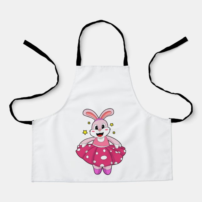 Rabbit at Ballet Dance Apron (Front)