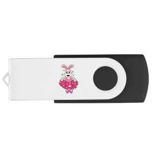 Rabbit at Ballet Dance Flash Drive