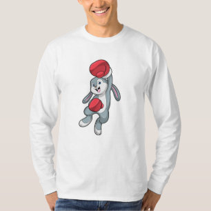 Rabbit at Boxing with Boxing gloves T-Shirt