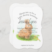 Rabbit Baby Shower Invitation (Front/Back)