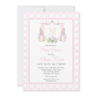 Rabbit Baby Shower Invitation