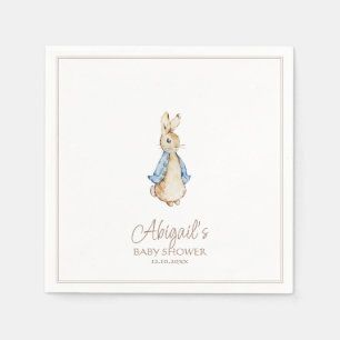 Rabbit Baby Shower Napkins