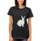 Rabbit blue Ladies T-shirt