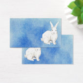Rabbit Blue Profile Card (Desk)